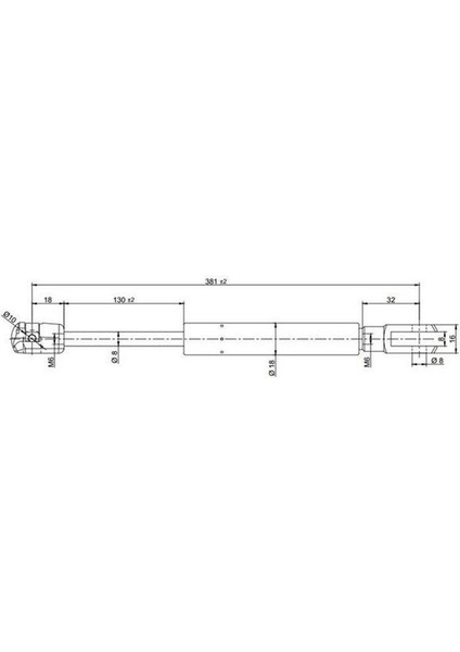 Bagaj Amortısoru Mıcra 05-10 Kraftvoll 09010215 Oem