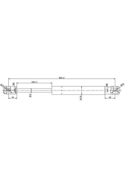 Motor Kaput Amortısoru Logan 12- Kraftvoll 09010193 Oem