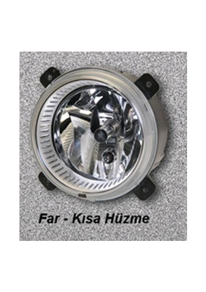 Far Kısa Huzme 180MM 24V Ampul Motorlu Cargo 08- Ayfar 505757 Oem