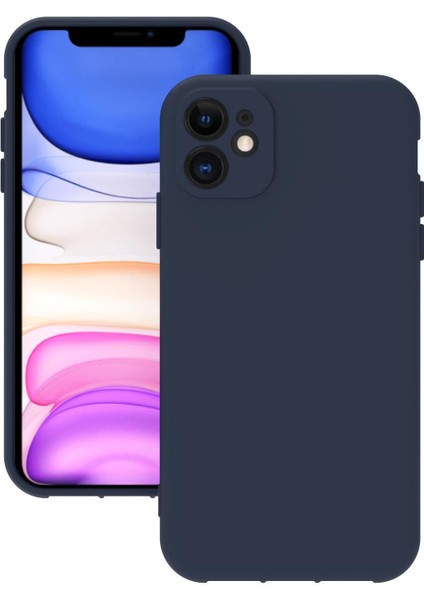 iPhone 11 Kılıf Kamera Korumalı Silikon Rubber Arka Kapak