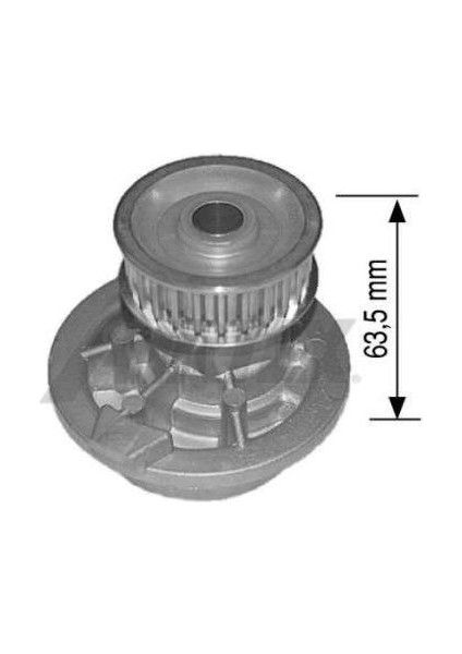 Devırdaım Su Pompası Vectra A 18SV E18NVR 20NE C20NE Astra F C20NE Frontera A C20NE X20SE Aırtex 1448 Oem