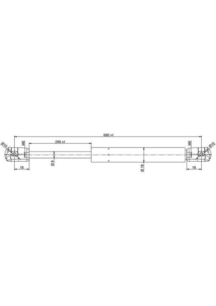 Bagaj Amortısoru Connect 02-13 Kraftvoll 09010039 Oem