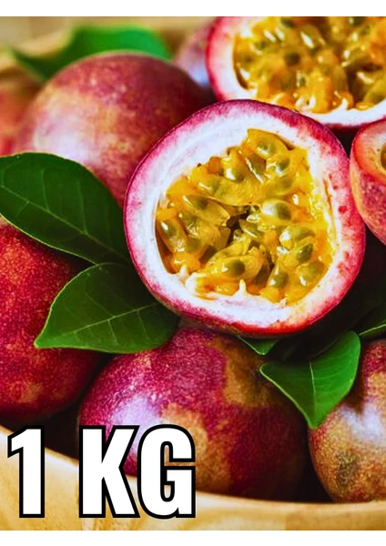 Çarkıfelek Meyvesi 1 kg Pasiflora Passiflora Passion Fruit Aşk Meyvesi