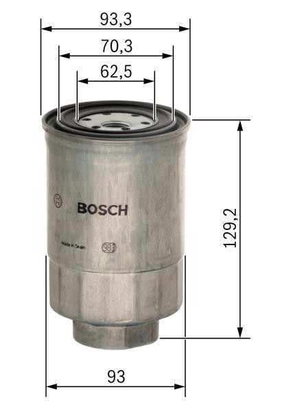 Yakıt Fıltresı . Japon Hılux LN145  B2500 Un 2.5 D/2.5 Td 99-06 E2200 Sr.sd 2.2 D 97-06 Land Cruıser 100 J1 4.2 Td 98-07 Land Cruıser Prado J12 3.0 D4D 02-04 Mazda 3 Bn 1.5 D 16- 2.4 D 98-05 23390-644