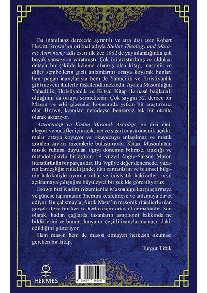 Astroteoloji ve Kadim Masonik Astroloji - Robert Hewitt Brown