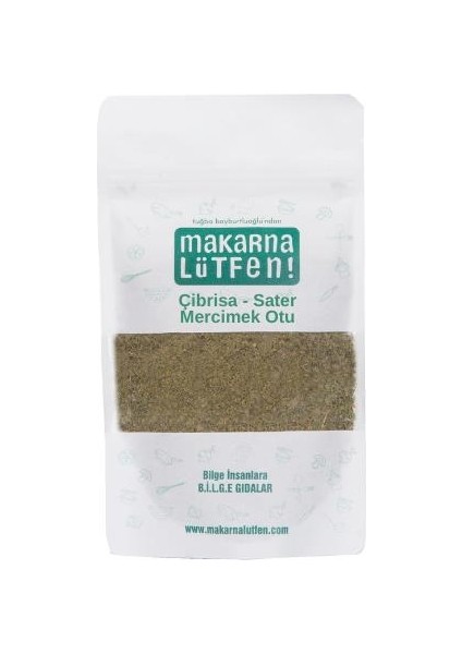 Makarna Lütfen Çibrisa (Sater - Mercimek Otu ) 30 gr