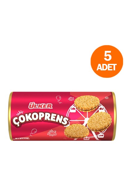 Çokoprens Bisküvi 10'lu 300 gr (5 Adet)