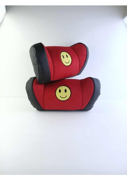 Emoji Gülen Yüz Oto Ikili Boyun Yastığı