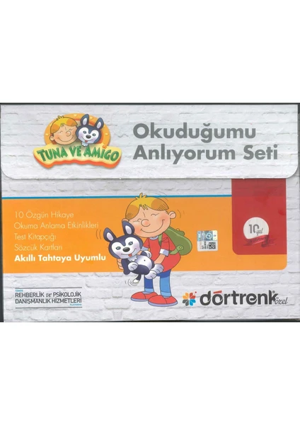 Dörtrenk Tuna Ve Amigo İle Okuma Anlama Seti Dörtrenk Yay