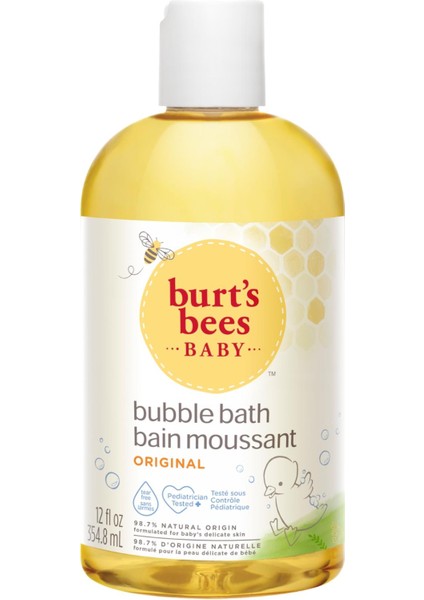 Burts Bees Bebek Saç-Vücut Şampuanı ve Banyo Köpüğü  - Baby Bee Bubble Bath 350 Ml