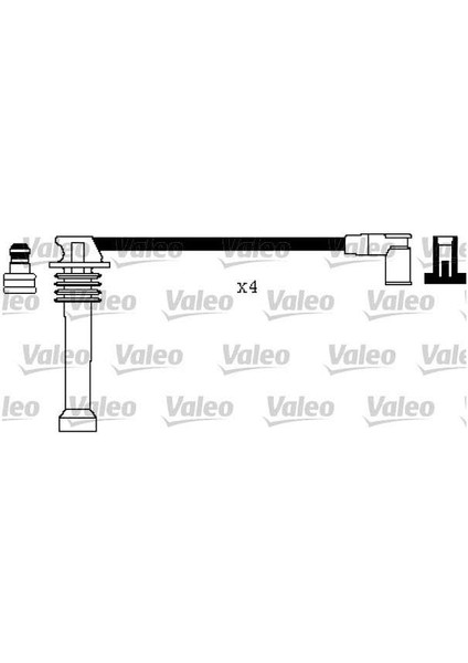Buji Kablosu Fiesta 95-08 Fusion 01-12 Focus 98-04 Focus İi 04-09 Focus İi C Max 03-07 Puma 97-01 1.4 16v/1.6 16v Zetece Efi Fusion Fiesta 1.25 16v 02-12 Valeo 346367 Oem