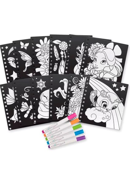 Mall Creative Magic Pattern Boyama Kitabı Taros 6925 - Anonim