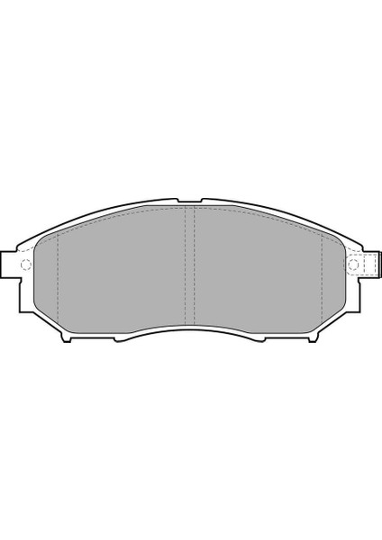 On Fren Balatası Nıssan Qashqaı 2010- Navara 2008- Pathfınder 2010- Renault Kaleos 2008 2013 Mando MPS08 Oem