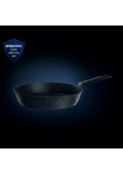 BioDiamond Antibakteriyel Kulp İndüksiyon Tabanlı 26 cm 2,3 Lt Tava