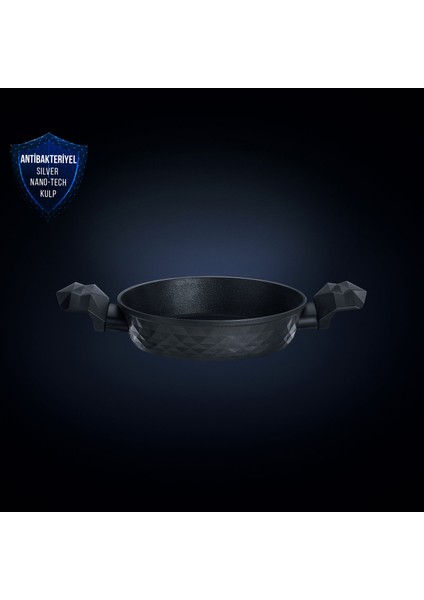 BioDiamond Antibakteriyel Kulp İndüksiyon Tabanlı Sahan 20 cm 1,2 Lt