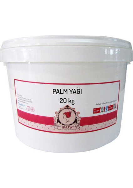 Palm (Palmiye) Yağı [kozmetik Tipi] 20 kg