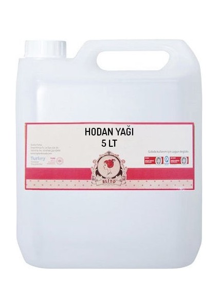 Hodan Yağı Soğuk Sıkım 5 Lt