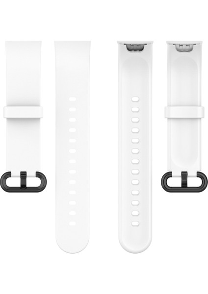 Xiaomi Mi Watch Lite / Redmi Watch Için Yumuşak Silikon Akıllı Saat Kayışı Saat Bandı - Beyaz (Yurt Dışından) fırsatları