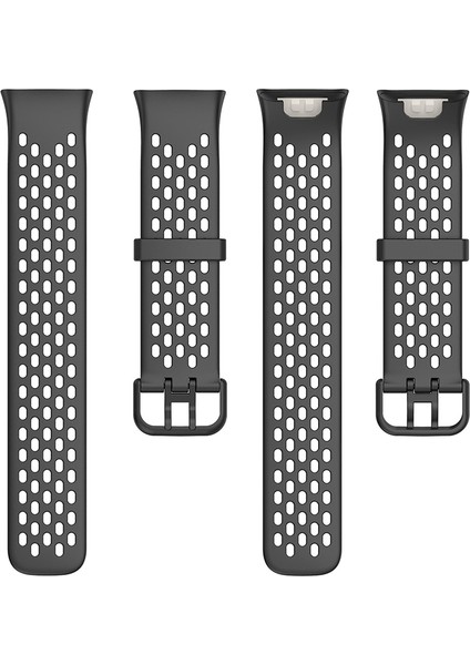 Xiaomi Mi Band 7 Pro Yumuşak Silikon Watchme Kayışı Giyim Giyim Nefes Alma Bant - Black (Yurt Dışından) indirimleri