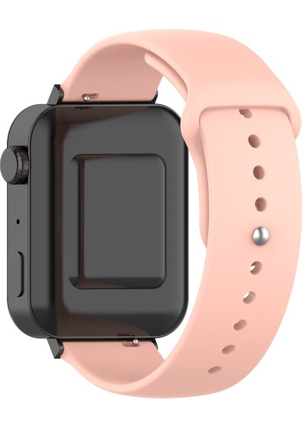 Xiaomi Mi Watch Için 18MM Düz Renkli Silikon Akıllı Watchme Kayışı - Pembe (Yurt Dışından) fiyatları