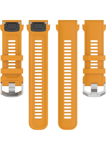 Garmin Marq / Yaklaşım Için Silikon Watchme Bandı S62 / S60 Honeycomb Doku Saati - Sarı (Yurt Dışından) fırsatları