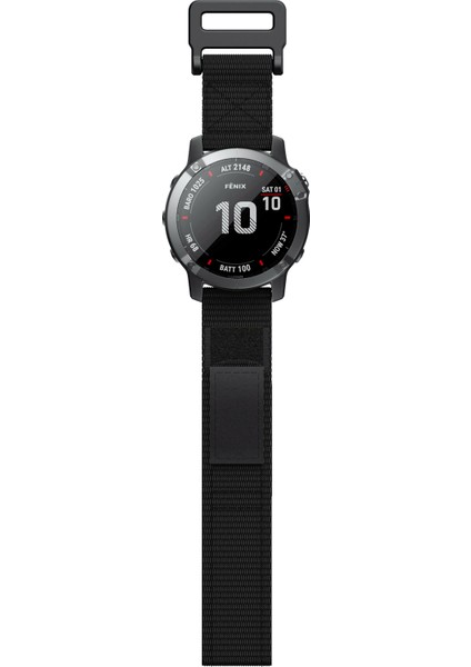 Garmin Fenix ​​7/fenix ​​6 Pro/forerunner Için 935/945 22MM Akıllı Saat Kayışı Ayarlanabilir Naylon Döngü Bilek Bandı - Siyah (Yurt Dışından) fiyatları