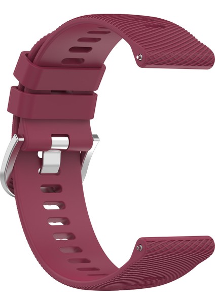 Garmin Forerunner Için 265 Silikon Saat Band 22MM Çapraz Şerit Yumuşak Spor Saat Kayışı - Şarap Kırmızısı (Yurt Dışından) modelleri