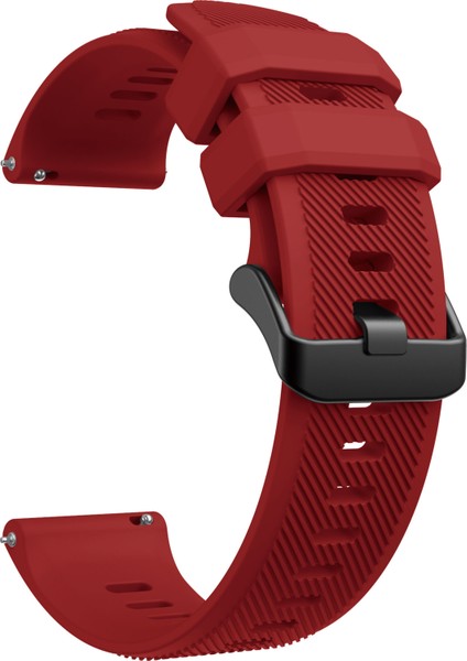 Garmin Forerunner Için Spor Tarzı Silikon Akıllı Saat Kayışı 745 - Kırmızı (Yurt Dışından)