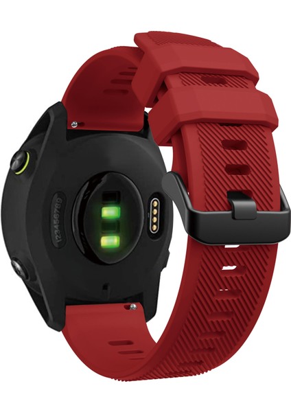 Garmin Forerunner Için Spor Tarzı Silikon Akıllı Saat Kayışı 745 - Kırmızı (Yurt Dışından) modelleri