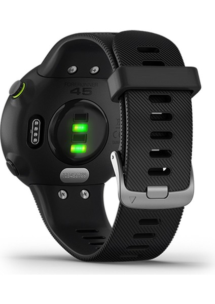 Garmin Forerunner 245 Için 20MM Silikon Akıllı Watchme Kayışı - Siyah (Yurt Dışından) modelleri