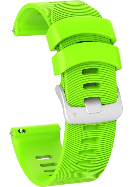 Garmin Forerunner 245 Için 20MM Silikon Akıllı Watchme Kayışı - Yeşil (Yurt Dışından)