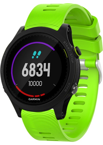 Garmin Forerunner 245 Için 20MM Silikon Akıllı Watchme Kayışı - Yeşil (Yurt Dışından) modelleri