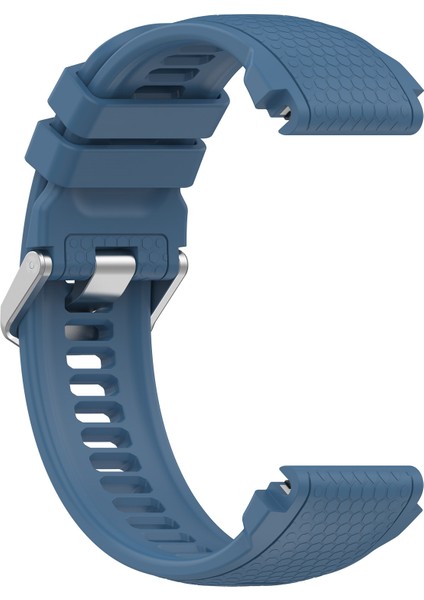 Garmin Marq / Yaklaşım Için Silikon Watchme Bandı S62 / S60 Honeycomb Doku Saati - Mavi (Yurt Dışından) modelleri