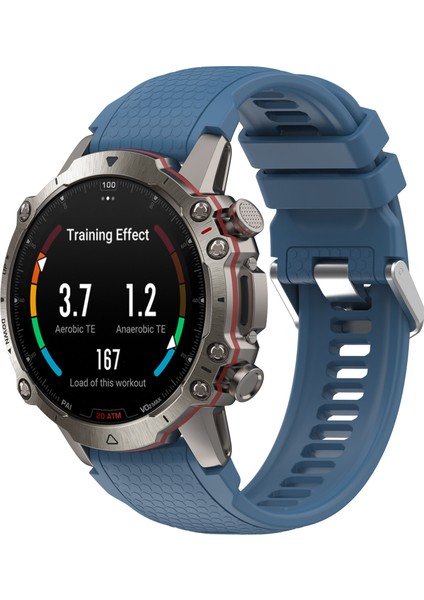 Garmin Marq / Yaklaşım Için Silikon Watchme Bandı S62 / S60 Honeycomb Doku Saati - Mavi (Yurt Dışından) indirimleri