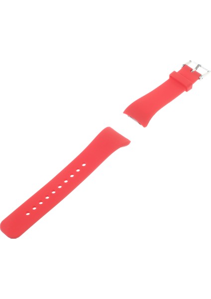 Samsung Gear Fit 2 Sm -R360 Için Silikon Watchme Bant Kayışı - Kırmızı (Yurt Dışından)