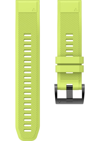 Garmin Fenix ​​için Silikon Watchme Bandı 5 Siyah Üçgen Tokalı Ayarlanabilir Akıllı Saat Kayışı - Floresan Yeşil (Yurt Dışından) fırsatları