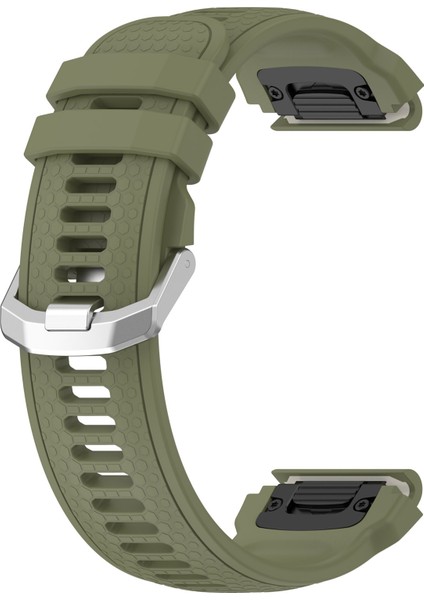 Garmin Marq / Yaklaşım Için Silikon Watchme Bandı S62 / S60 Honeycomb Doku Saat Kayışı - Jungle Green (Yurt Dışından) fiyatları