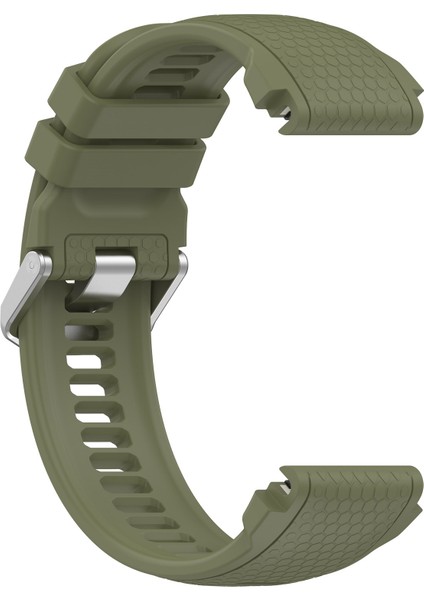 Garmin Marq / Yaklaşım Için Silikon Watchme Bandı S62 / S60 Honeycomb Doku Saat Kayışı - Jungle Green (Yurt Dışından) modelleri
