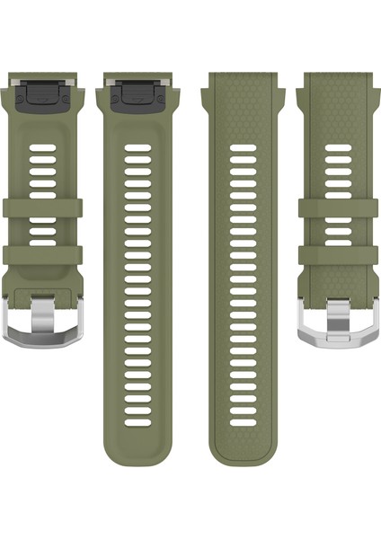 Garmin Marq / Yaklaşım Için Silikon Watchme Bandı S62 / S60 Honeycomb Doku Saat Kayışı - Jungle Green (Yurt Dışından) fırsatları