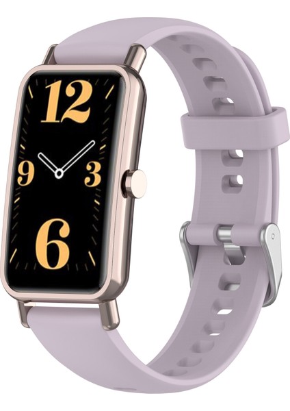 Huawei Watch Fit Mini / Talkband B6 / B3 Yedek Saat Bandı 16MM Saat Kayış Silikon Saat Bandı - Mor (Yurt Dışından) indirimleri
