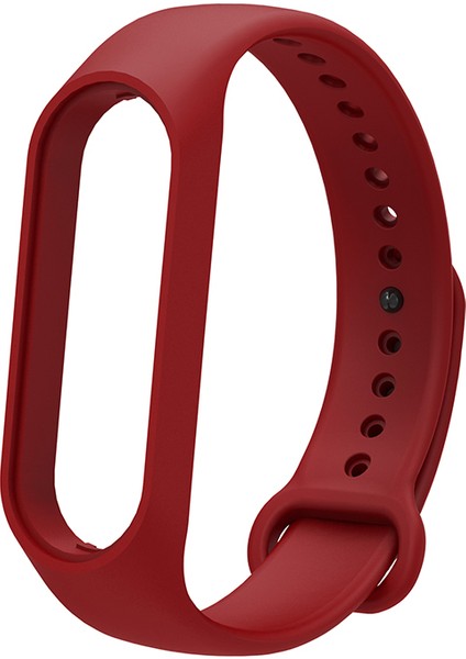 Xiaomi Mi Band 7 Için Yumuşak Tpu Watch Band Ayarlanabilir Bilek Kayışı Bilezik - Şarap Kırmızısı (Yurt Dışından)