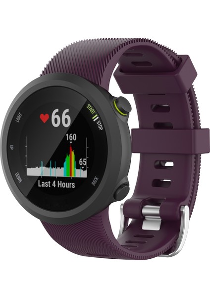 Garmin Forerunner 45/45S Için Silikon Kayış Yedek Watchme Bandı - Mor (Yurt Dışından) fırsatları