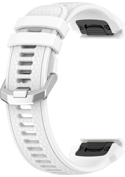 Garmin Marq / Yaklaşım Için Silikon Watchme Bandı S62 / S60 Honeycomb Doku Saati - Beyaz (Yurt Dışından) fiyatları