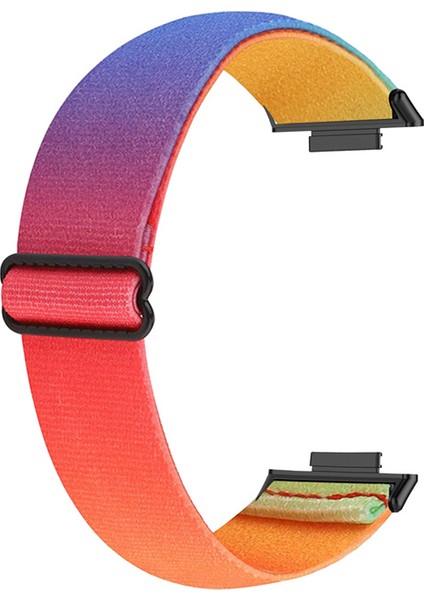 Huawei Watch Fit 2 Akıllı Saat Bandı Yedek Etnik Stil Nefes Alabilir Örgülü Naylon Bilek Kayışı - Gökkuşağı Rengi (Yurt Dışından) fiyatları