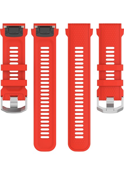 Garmin Marq / Yaklaşım Için Silikon Watchme Bandı S62 / S60 Honeycomb Doku Saat Kayışı - Kırmızı (Yurt Dışından) fırsatları