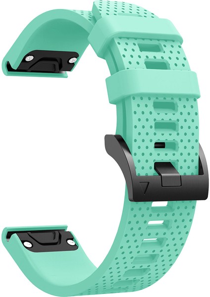 Garmin Fenix ​​5s Için Siyah Üçgen Toka Silikon Saat Kayışı - (Yurt Dışından)