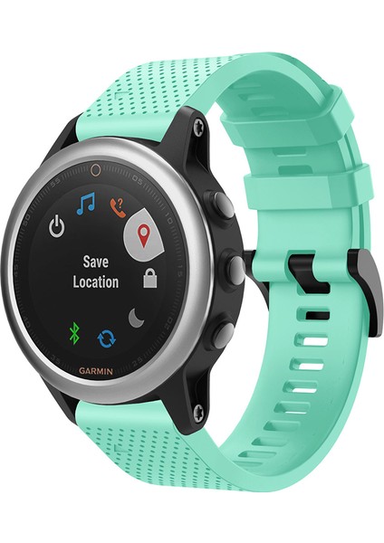 Garmin Fenix ​​5s Için Siyah Üçgen Toka Silikon Saat Kayışı - (Yurt Dışından) indirimleri