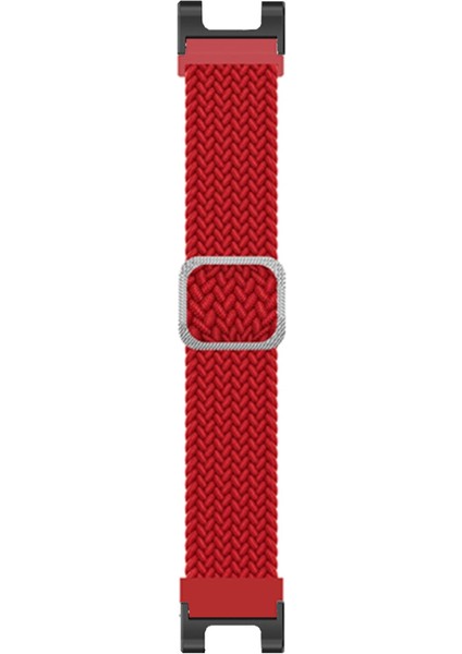 Huami Amazfit Için T-Rex / T-Rex Pro / Ares Nefes Alabilir Saat Kayışı Esnek Naylon Saat Bandına Ayarlanabilir Tokalı-Kırmızı (Yurt Dışından) indirimleri