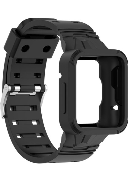Xiaomi Redmi Için 2 Lite/mi Watch Lite2/lite1 Universal Silikon Watchme Bandı Bilek Strap Sports Watch Backle - Siyah (Yurt Dışından) indirimleri