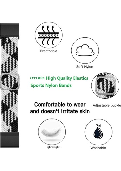 Garmin Fenix ​​7x / Fenix ​​3/3 Saat Naylon Watch Band Akıllı Bilezik 26MM Tokalı Ayarlanabilir Kayış - Gri (Yurt Dışından) fırsatları